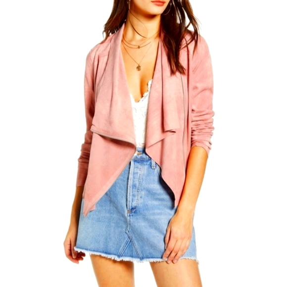 Blank NYC Jackets & Blazers - Blank NYC faux suede light weight jacket